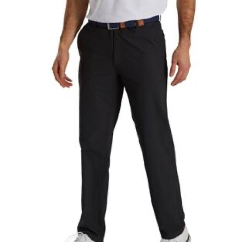 FootJoy Traditional Knit Golf Pants Black Size 36 W36 L30